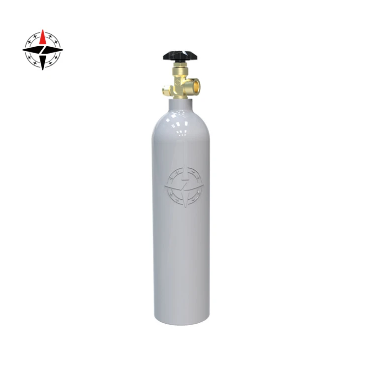 2.5LB Aluminium CO2 Gas Lub tog raj kheej